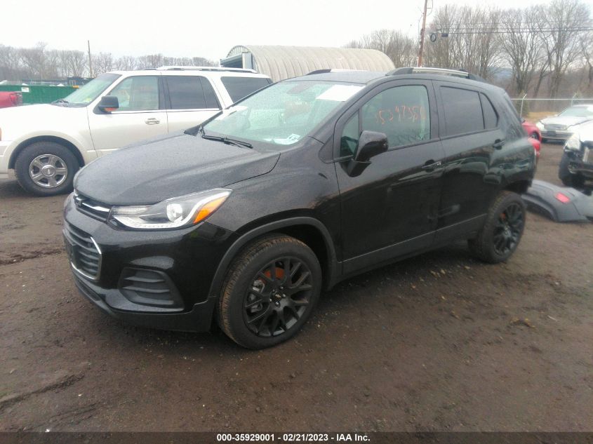 2022 CHEVROLET TRAX LT VIN: KL7CJPSM3NB526022