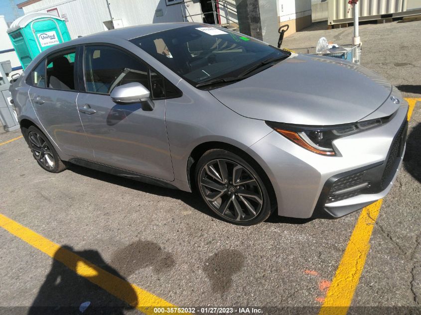 2022 TOYOTA COROLLA SE/SE NIGHTSHADE/APEX SE VIN: JTDS4MCE0NJ091784