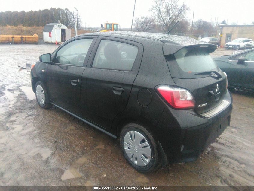 2022 MITSUBISHI MIRAGE ES/LE VIN: ML32AUHJ3NH007076