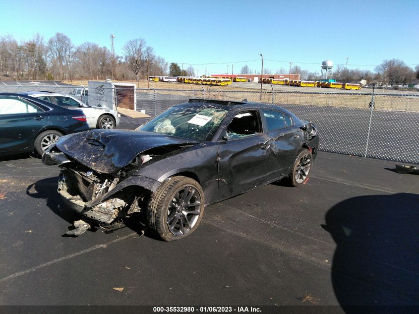 2022 DODGE CHARGER R/T VIN: 2C3CDXCT5NH209161