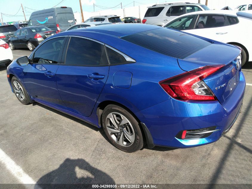 2021 HONDA CIVIC SEDAN LX VIN: 2HGFC2F62MH524679