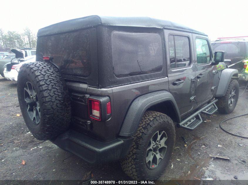 2021 JEEP WRANGLER UNLIMITED SPORT S VIN: 1C4HJXDN2MW858491