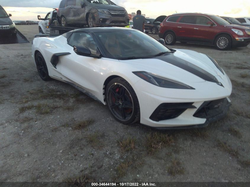 2021 CHEVROLET CORVETTE 3LT VIN: 1G1YC3D47M5122784