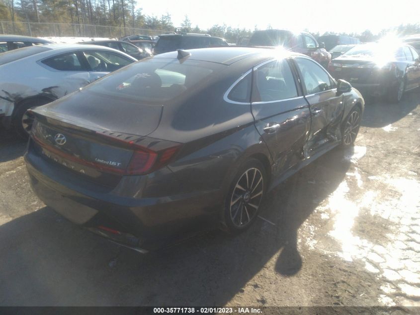 2021 HYUNDAI SONATA LIMITED VIN: 5NPEH4J28MH076709