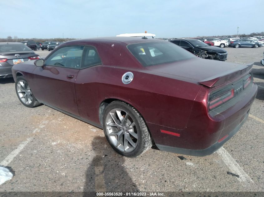 2022 DODGE CHALLENGER GT VIN: 2C3CDZJG5NH151201