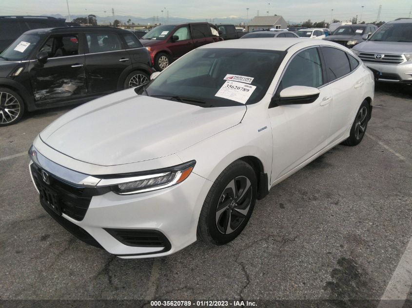 2022 HONDA INSIGHT EX VIN: 19XZE4F56NE010324
