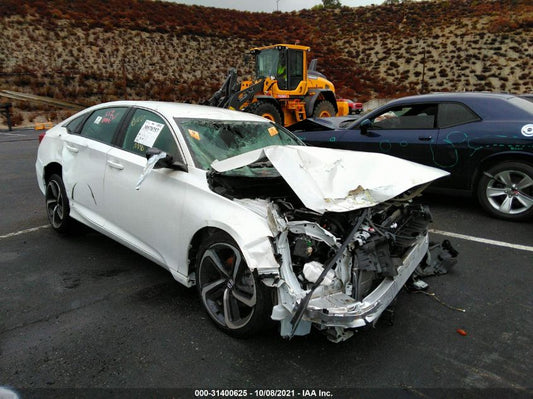 2021 HONDA ACCORD SEDAN SPORT VIN: 1HGCV1F32MA027837