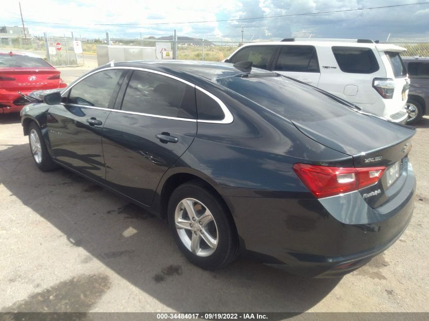 2021 CHEVROLET MALIBU LS VIN: 1G1ZB5ST3MF055883