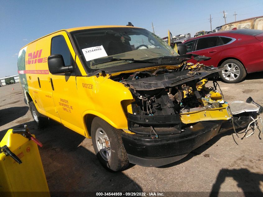2021 CHEVROLET EXPRESS CARGO VAN VIN: 1GCWGAFP9M1186895