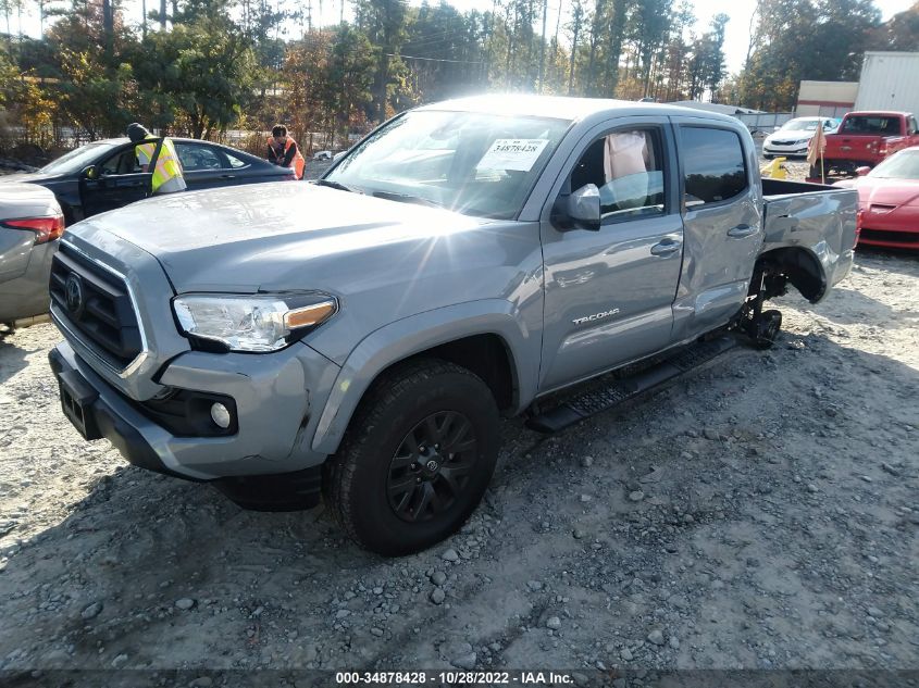 2021 TOYOTA TACOMA 2WD SR5/TRD SPORT VIN: 3TMAZ5CN7MM148387