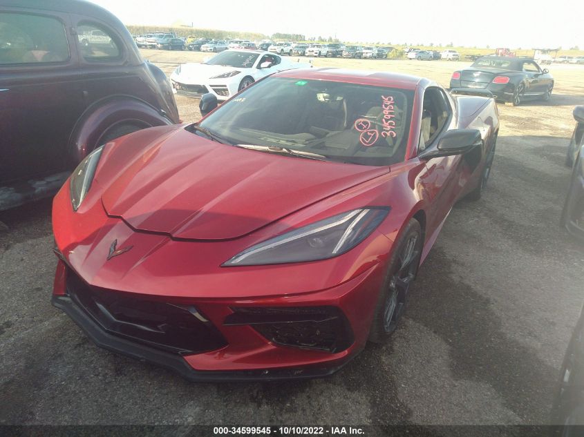 2022 CHEVROLET CORVETTE 2LT VIN: 1G1YB2D42N5105339