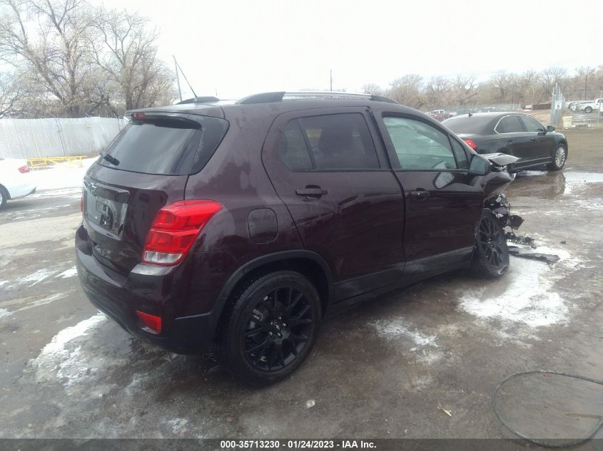 2022 CHEVROLET TRAX LT VIN: KL7CJPSMXNB521240