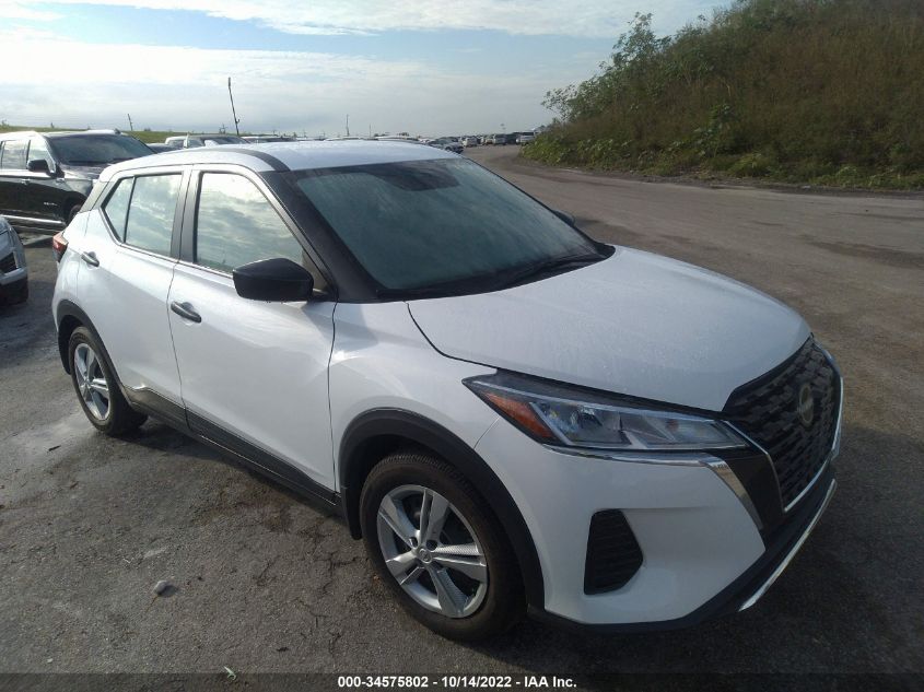 2022 NISSAN KICKS S VIN: 3N1CP5BV6NL478659