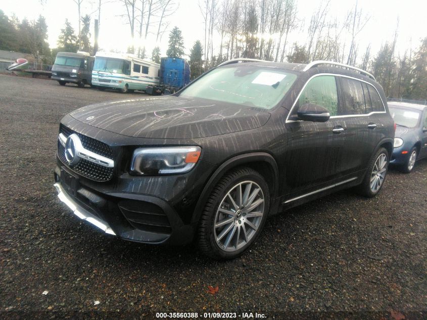2021 MERCEDES-BENZ GLB GLB 250 VIN: W1N4M4HB7MW106413