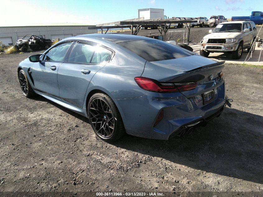 2022 BMW M8 COMPETITION VIN: WBSGV0C07NCK16311