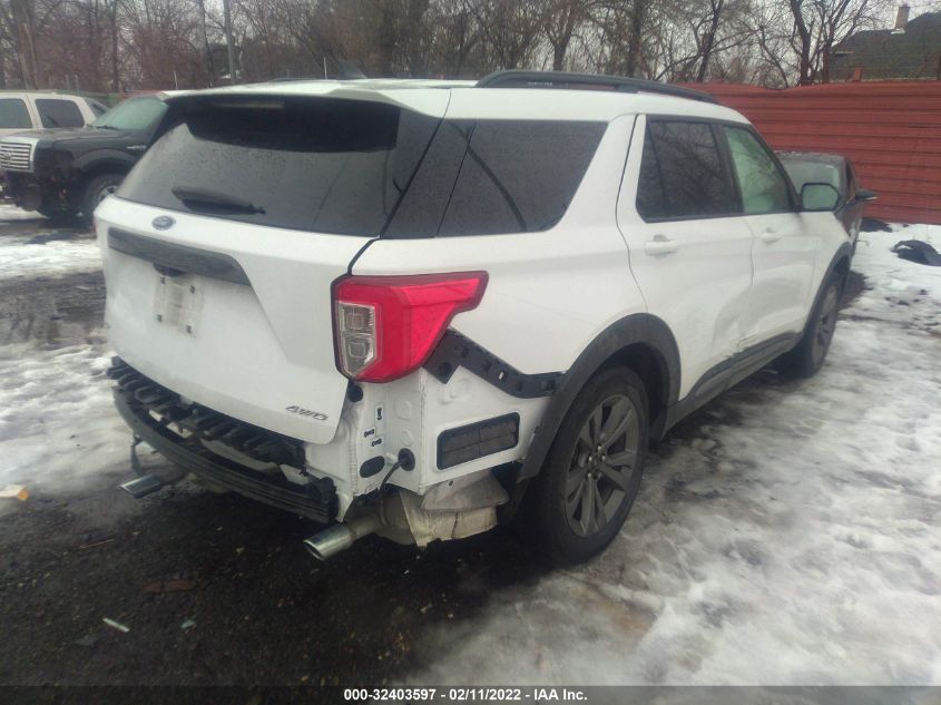 2021 FORD EXPLORER XLT VIN: 1FMSK8DH9MGA80733