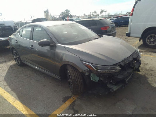 2022 NISSAN SENTRA SR VIN: 3N1AB8DV9NY219297