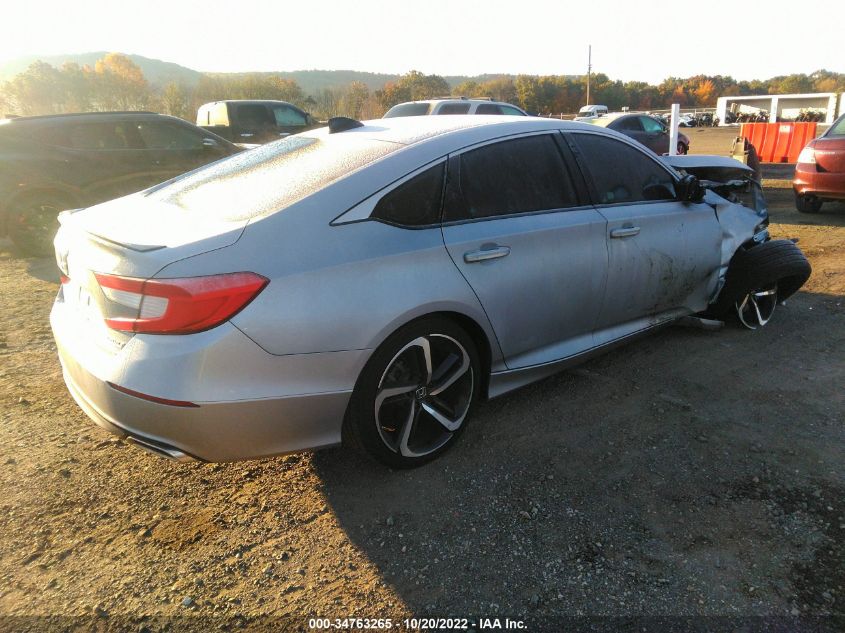 2021 HONDA ACCORD SEDAN SPORT SE VIN: 1HGCV1F48MA062651