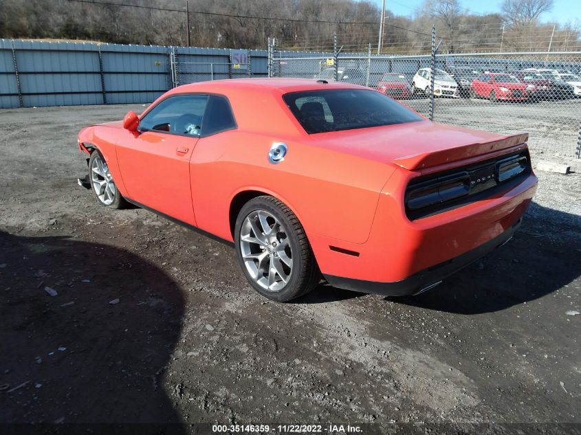2022 DODGE CHALLENGER GT VIN: 2C3CDZJGXNH185327