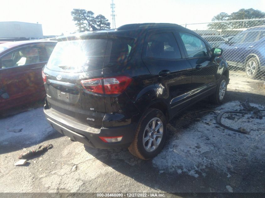 2020 FORD ECOSPORT SE VIN: MAJ6S3GLXLC365641