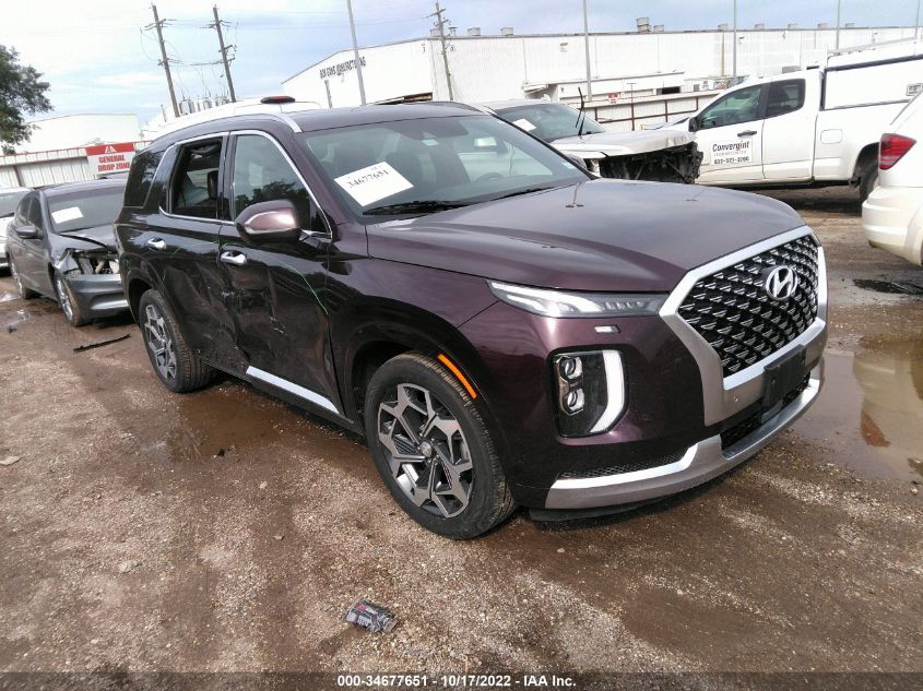 2021 HYUNDAI PALISADE CALLIGRAPHY VIN: KM8R74HE9MU273863