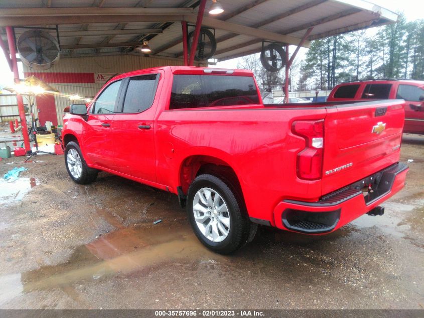 2021 CHEVROLET SILVERADO 1500 CUSTOM VIN: 3GCPWBEK0MG405277
