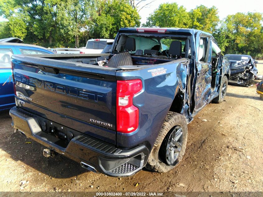 2021 CHEVROLET SILVERADO 1500 CUSTOM TRAIL BOSS VIN: 1GCPYCEF6MZ193276