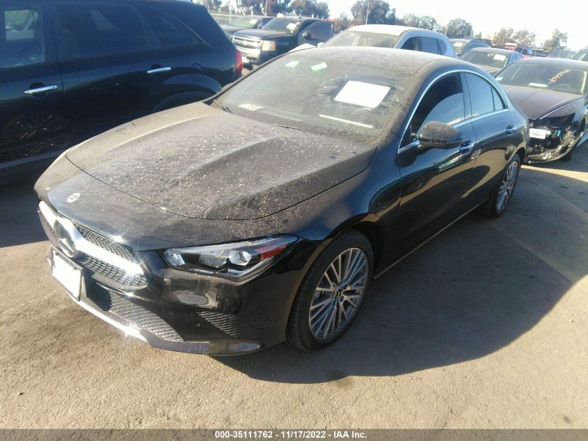 2022 MERCEDES-BENZ CLA CLA 250 VIN: W1K5J4GB0NN274915