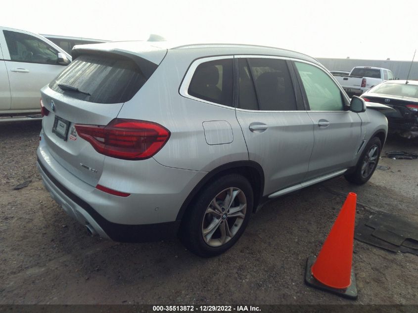 2021 BMW X3 SDRIVE30I VIN: 5UXTY3C00M9H96996