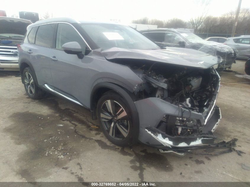 2021 NISSAN ROGUE PLATINUM VIN: JN8AT3DC1MW102903