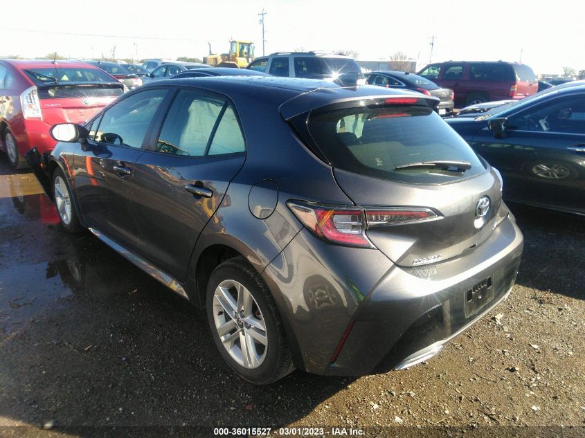 2022 TOYOTA COROLLA HATCHBACK SE/NIGHTSHADE/XSE VIN: JTND4MBE0N3165568