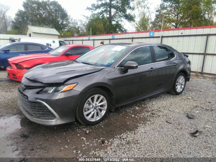 2022 TOYOTA CAMRY LE VIN: 4T1C11AK9NU639487