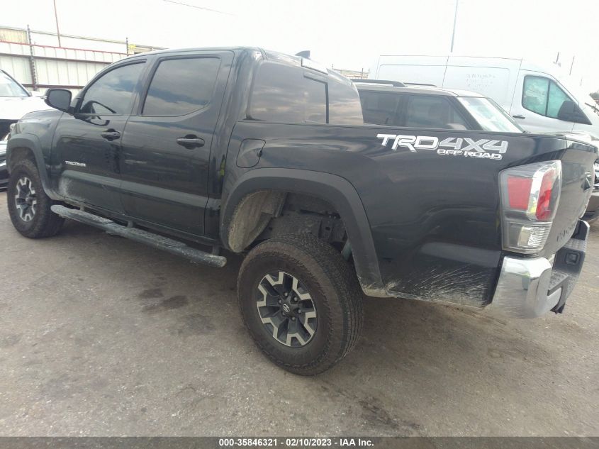 2022 TOYOTA TACOMA 4WD SR/SR5/TRD SPORT VIN: 3TMCZ5AN2NM519954