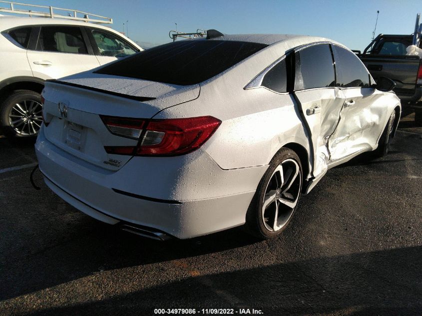 2022 HONDA ACCORD SEDAN SPORT VIN: 1HGCV2F36NA010868
