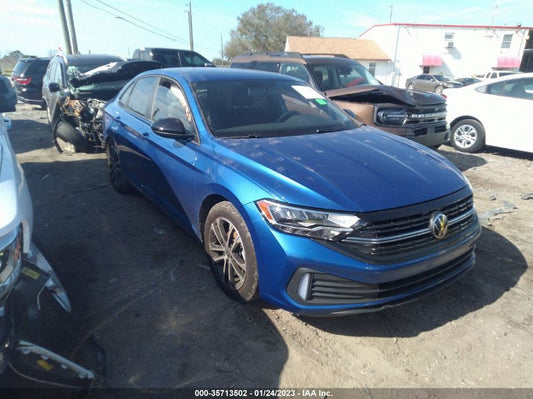 2022 VOLKSWAGEN JETTA SPORT VIN: 3VWBM7BU3NM034506