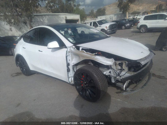 2022 TESLA MODEL Y PERFORMANCE VIN: 7SAYGDEF7NF411247