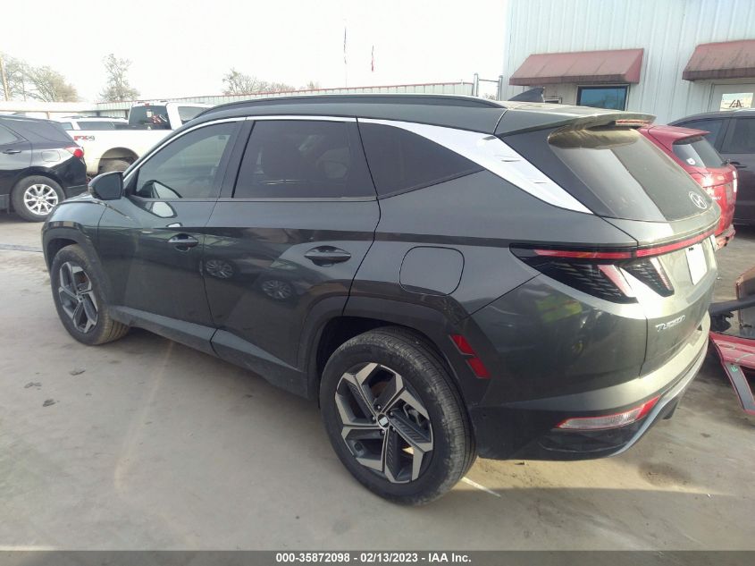 2022 HYUNDAI TUCSON HYBRID LIMITED VIN: KM8JECA19NU013162