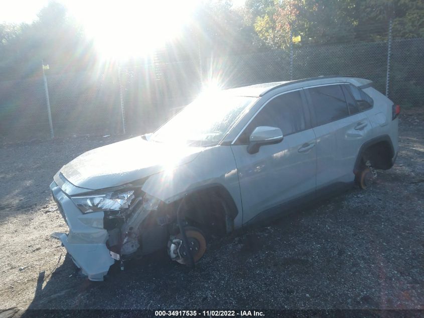 2021 TOYOTA RAV4 XLE PREMIUM VIN: 2T3A1RFV1MW192894