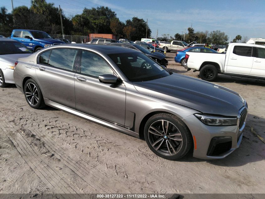 2022 BMW 7 SERIES 740I XDRIVE VIN: WBA7T4C0XNCG88488