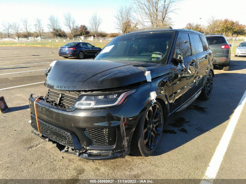 2021 LAND ROVER RANGE ROVER SPORT HSE SILVER EDITION VIN: SALWR2SU2MA790955