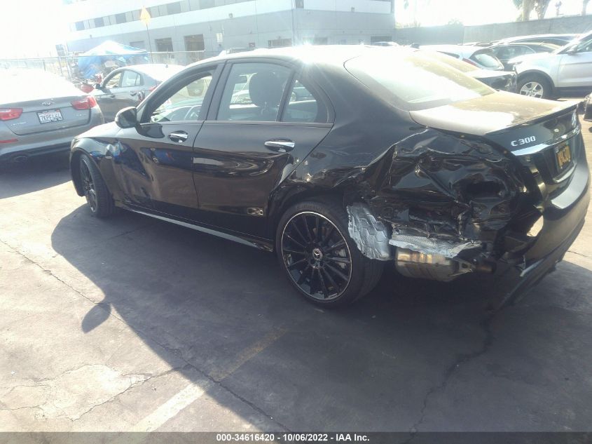 2021 MERCEDES-BENZ C-CLASS C 300 VIN: W1KWF8DB0MR622401