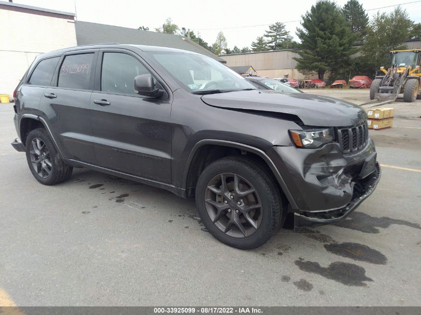 2021 JEEP GRAND CHEROKEE 80TH ANNIVERSARY VIN: 1C4RJFBG7MC676046