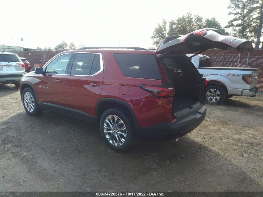 2023 CHEVROLET TRAVERSE LT CLOTH VIN: 1GNERGKW0PJ117482