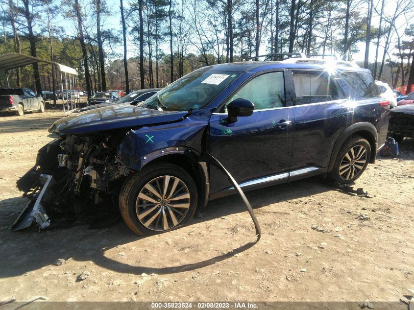 2022 NISSAN PATHFINDER PLATINUM VIN: 5N1DR3DH2NC242332
