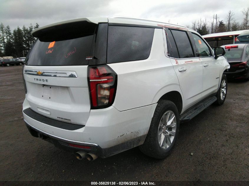 2022 CHEVROLET TAHOE PREMIER VIN: 1GNSKSKD8NR227705