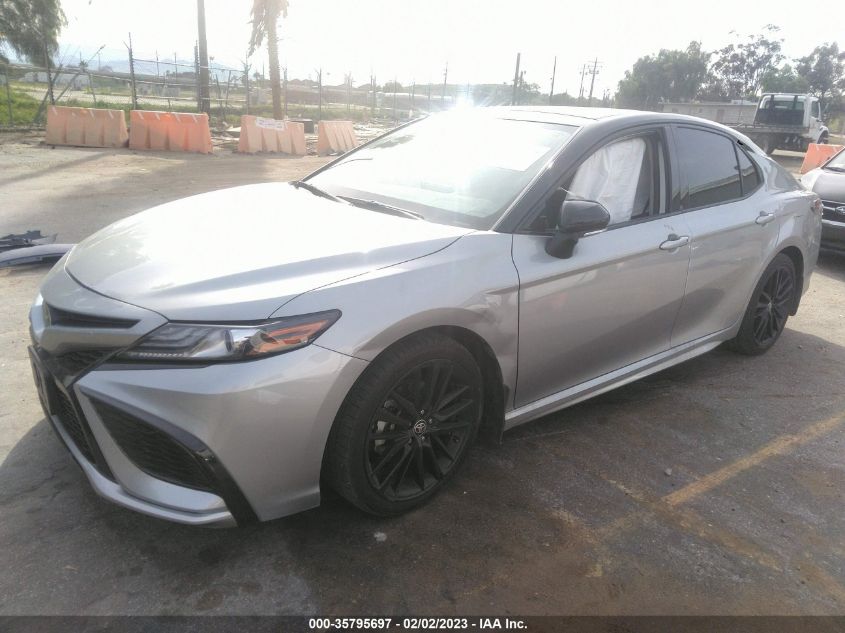 2022 TOYOTA CAMRY XSE VIN: 4T1K61AK4NU064695