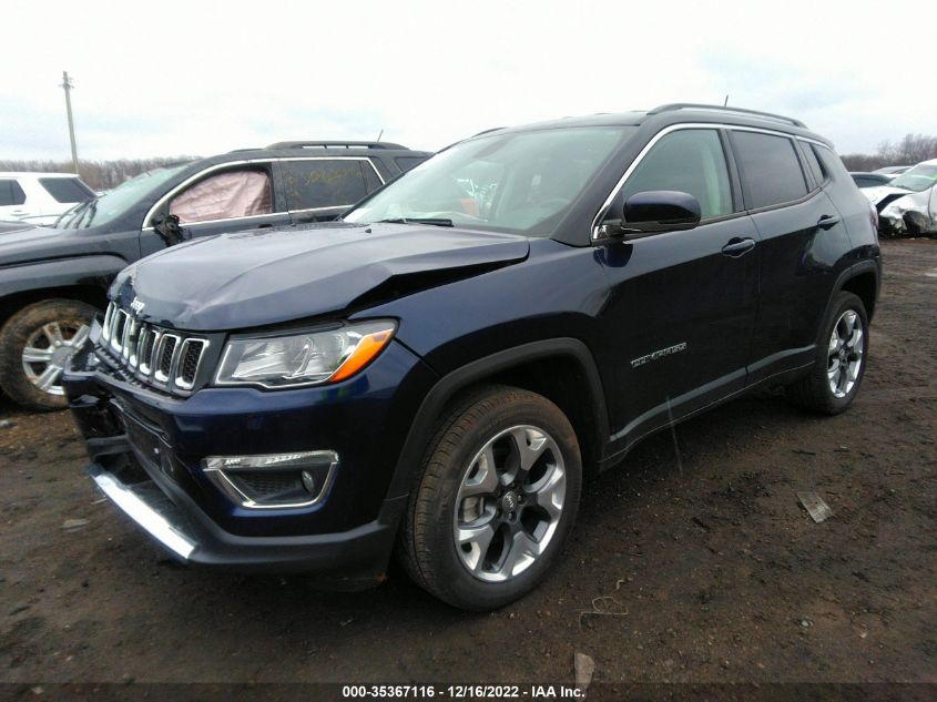 2020 JEEP COMPASS LIMITED VIN: 3C4NJDCBXLT216095