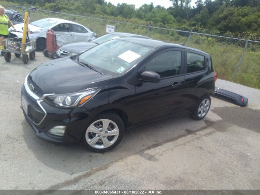 2021 CHEVROLET SPARK LS VIN: KL8CB6SA6MC722926