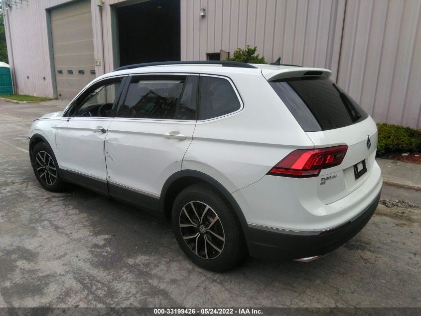 2021 VOLKSWAGEN TIGUAN SE/SE R-LINE BLACK/SEL VIN: 3VV2B7AX6MM079136