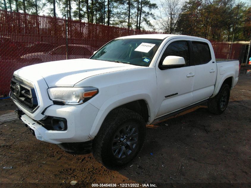 2021 TOYOTA TACOMA 2WD SR5 VIN: 5TFAX5GN9MX191171